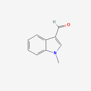 Chemical structure of 1-Methylindole-3-carboxaldehyde