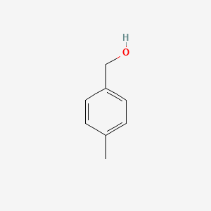 Chemical structure of 4-Methylbenzyl alcohol