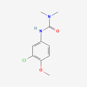 Chemical structure of Metoxuron