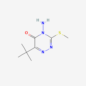 Chemical structure of Metribuzin