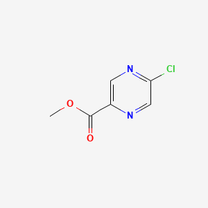Chemical structure of Methyl 5-chloro-2-pyrazinecarboxylate