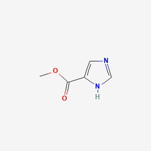 Chemical structure of Methyl 4-imidazolecarboxylate