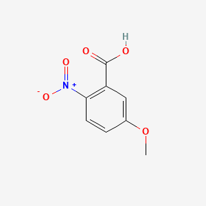 Chemical structure of 5-Methoxy-2-nitrobenzoic Acid