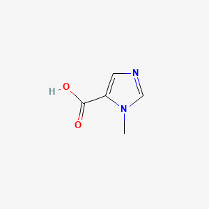 Chemical structure of 1-Methylimidazole-5-carboxylic Acid