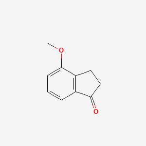Chemical structure of 4-Methoxy-1-indanone