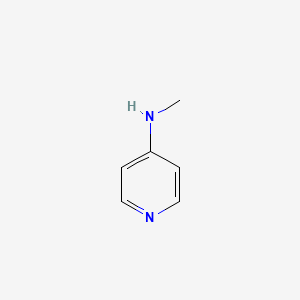 Chemical structure of 4-(Methylamino)pyridine