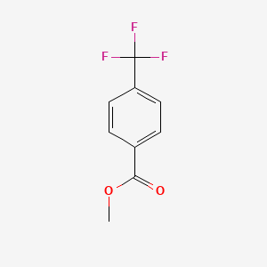 Chemical structure of Methyl 4-(Trifluoromethyl)benzoate