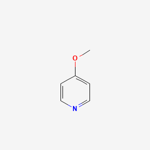 Chemical structure of 4-Methoxypyridine