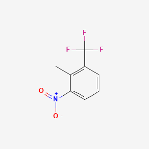 Chemical structure of 2-Methyl-3-nitrobenzotrifluoride