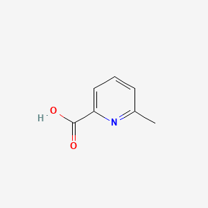 Chemical structure of 6-Methylpyridine-2-carboxylic acid