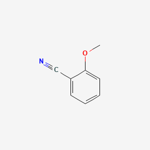 Chemical structure of 2-Methoxybenzonitrile