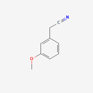 Chemical structure of 3-Methoxyphenylacetonitrile