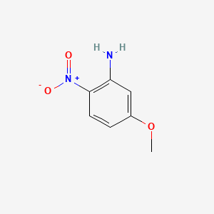 Chemical structure of 5-Methoxy-2-nitroaniline