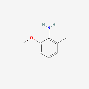 Chemical structure of 2-Methoxy-6-methylaniline