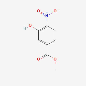 Chemical structure of Methyl 3-hydroxy-4-nitrobenzoate