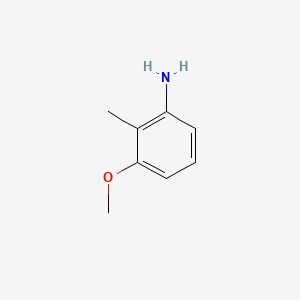 Chemical structure of 3-Methoxy-2-methylaniline