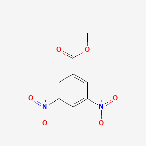 Chemical structure of Methyl 3,5-dinitrobenzoate