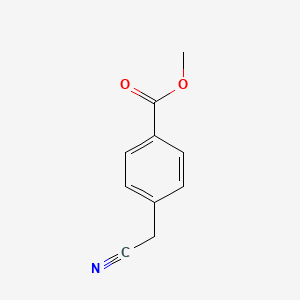 Chemical structure of Methyl 4-(cyanomethyl)benzoate