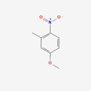 Chemical structure of 3-Methyl-4-nitroanisole
