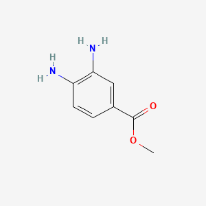 Chemical structure of Methyl 3,4-diaminobenzoate