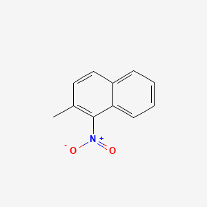 Chemical structure of 2-Methyl-1-nitronaphthalene