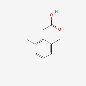 Chemical structure of Mesitylacetic acid