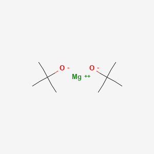 Chemical structure of Magnesium di-tert-butoxide