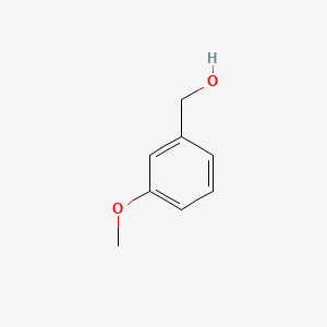 Chemical structure of 3-Methoxybenzyl alcohol