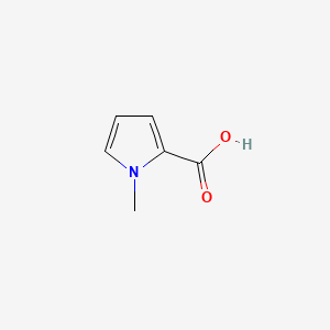 Chemical structure of 1-Methyl-2-pyrrolecarboxylic Acid