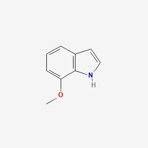 Chemical structure of 7-Methoxyindole