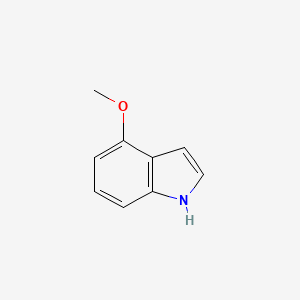 Chemical structure of 4-Methoxyindole