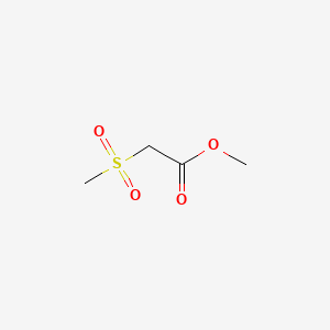 Chemical structure of Methyl Methanesulfonylacetate