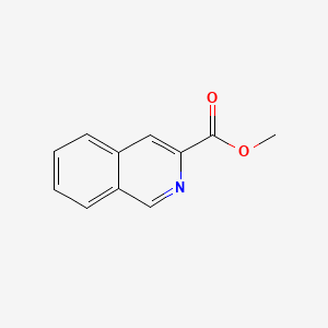 Chemical structure of Methyl 3-isoquinolinecarboxylate