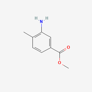 Chemical structure of Methyl 3-Amino-4-methylbenzoate