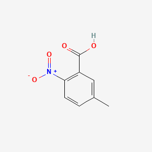 Chemical structure of 5-Methyl-2-nitrobenzoic acid