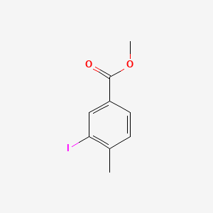 Chemical structure of Methyl 3-iodo-4-methylbenzoate