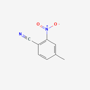 Chemical structure of 4-Methyl-2-nitrobenzonitrile