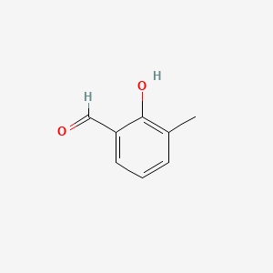 Chemical structure of 3-Methylsalicylaldehyde