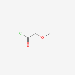 Chemical structure of Methoxyacetyl chloride