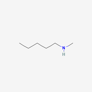 Chemical structure of N-Methylpentylamine
