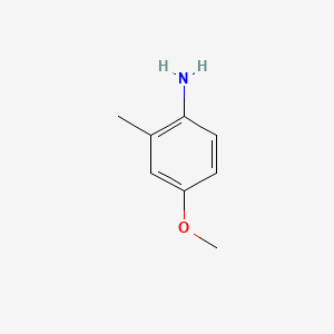 Chemical structure of 4-Methoxy-2-methylaniline