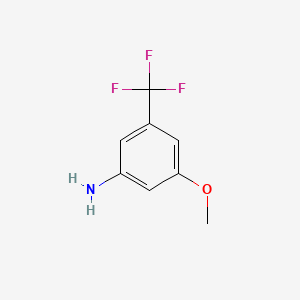 Chemical structure of 5-(Trifluoromethyl)-m-anisidine