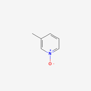Chemical structure of 3-Picoline-N-oxide