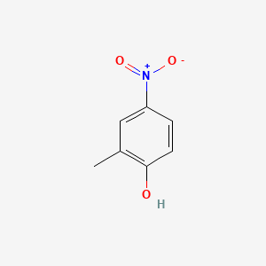Chemical structure of 2-Methyl-4-nitrophenol