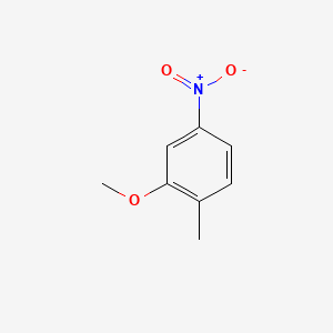 Chemical structure of 2-Methyl-5-nitroanisole