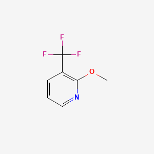 Chemical structure of 2-Methoxy-3-(trifluoromethyl)pyridine
