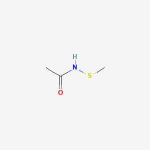 Chemical structure of N-(Methyl)mercaptoacetamide