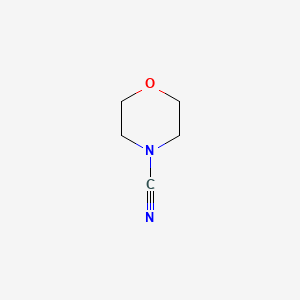 Chemical structure of 4-Morpholinecarbonitrile