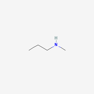 Chemical structure of N-Methylpropylamine