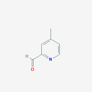 Chemical structure of 4-Methylpyridine-2-carboxaldehyde